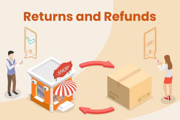 Shopify return and refund system for customers